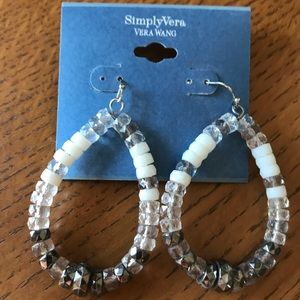 NWT Vera Wang pierced earrings